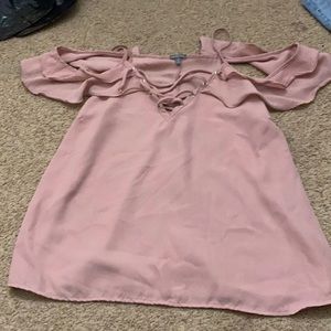 Pink blouse
